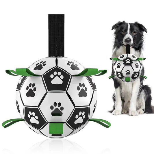Interaktiv Hundefotball – Oppblåsbar Treningsball for Hund