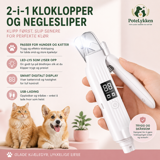 Elektrisk Klotrimmer for Hund