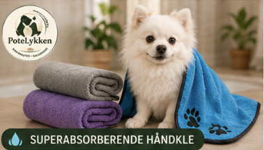 Mikrofiberhåndkle for Hund og Katt.