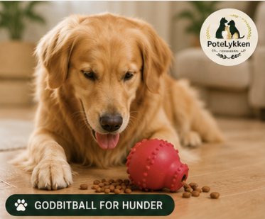 Slitesterk Naturgummileke for Hund